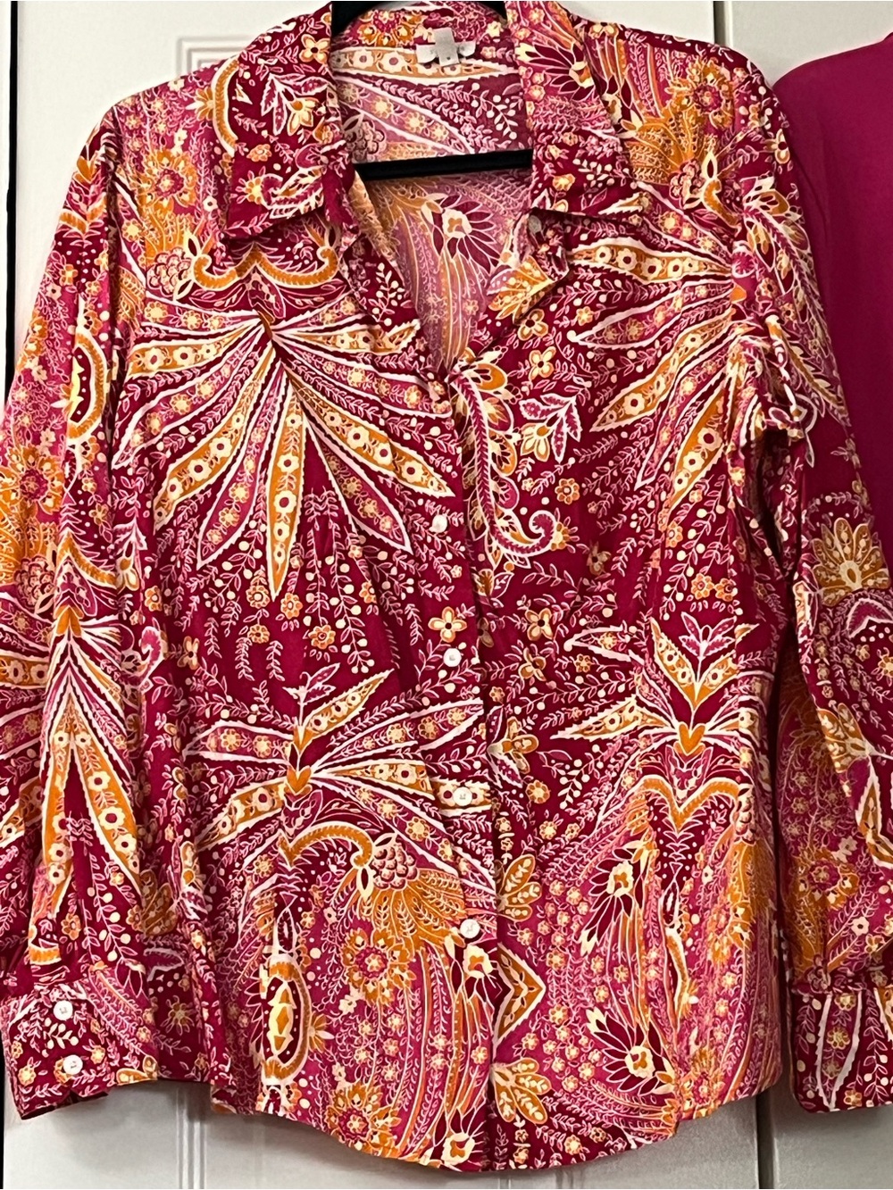Talbots Wrinkle Resistant Button Down Shirt